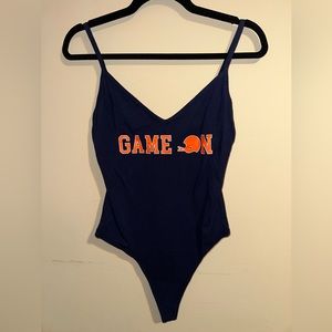 PINK Game On Bodysuit